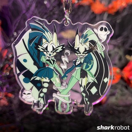 Glitz + Glam - Halloween 2024 Acrylic Keychain *LIMITED STOCK*