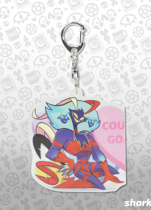 Ozzie x Fizz - Valentines 2025 Couple Magnet Acrylic Keychain *LIMITED STOCK*