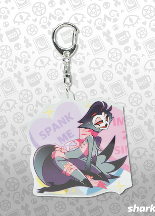 Stolas x Blitz - Valentines 2025 Couple Magnet Acrylic Keychain *LIMITED STOCK*