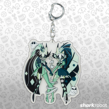 Glitz + Glam - Halloween 2024 Acrylic Keychain *LIMITED STOCK*