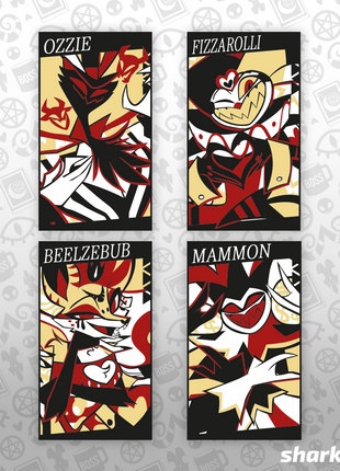 Helluva Boss Collectible Metal Cards - Series 2 - Wave 3 GOLD