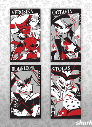 Helluva Boss Collectible Metal Cards - Series 2 - Wave 2 SILVER