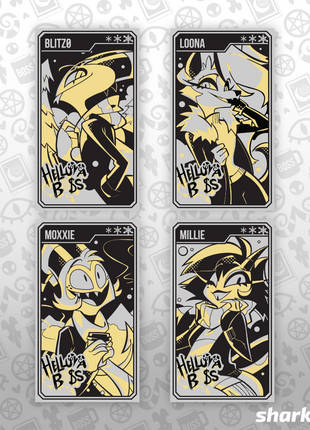 Helluva Boss Collectible Metal Cards - Winter 2024 - Wave 1 *LIMITED EDITION*