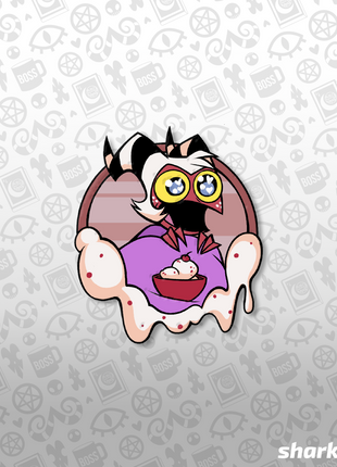 Blanket Moxxie Enamel Pin