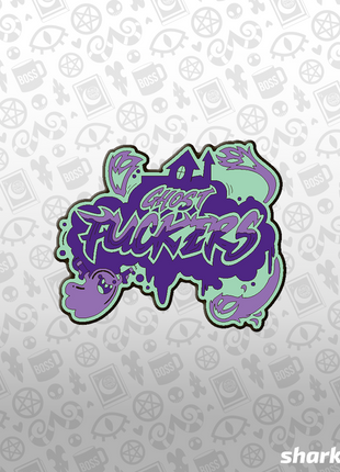 Ghost Fckrs Logo GLOW IN THE DARK Enamel Pin