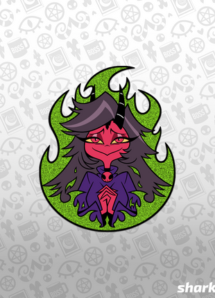 Nightmare Tilla - Glitter Enamel Pin