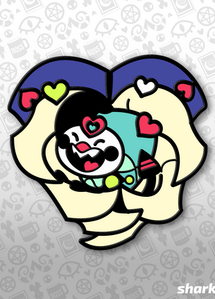 Palm Size Fizz Enamel Pin *LIMITED STOCK*