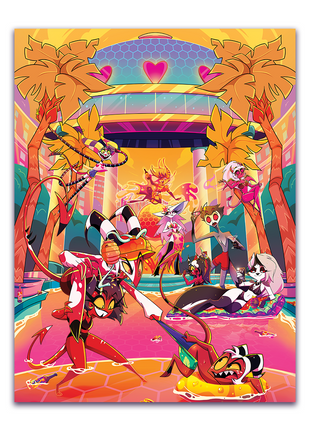 Pool Party - Poster Print *LIMITED STOCK*