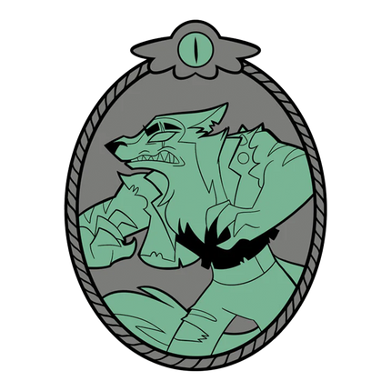 Portrait of Vortex Enamel Pin *LAST CHANCE*