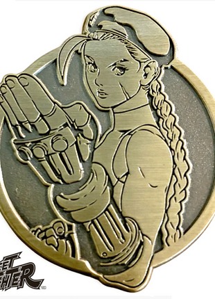 Limited Edition Emblem: Cammy - Street Fighter Enamel Pin