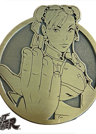 Limited Edition Emblem: Chun-Li - Street Fighter Enamel Pin
