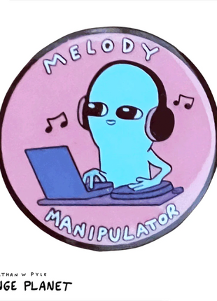 Melody Manipulator: Strange Planet Collectible Pin