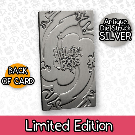 Blitz Silver Plated Metal Collectible Card