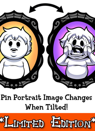 Chris and Zach Portraits - Lenticular Pin Set *SALE*
