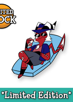 Swimsuit Crimson - Enamel Pin *LIMITED RUN*