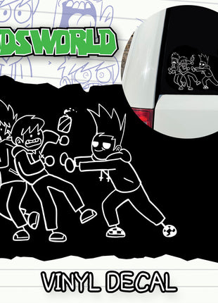 Eddsworld Vinyl Car Decal