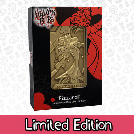Fizzarolli Gold Plated Metal Collectible Card