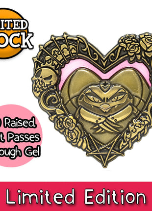 Heart Frame Pin - Fizzarolli - Oversized 3D Enamel Pin *LAST CHANCE*
