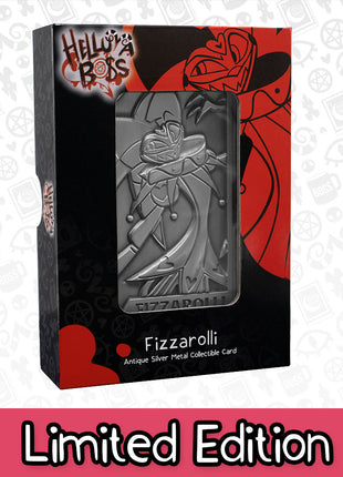 Fizzarolli Silver Plated Metal Collectible Card