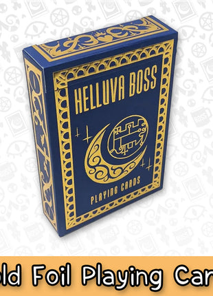 Helluva Boss Gold Foil Playing Cards