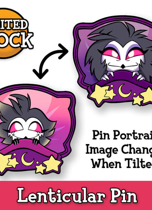 Octavia's Long Excitement - Lenticular Enamel Pin *LIMITED STOCK*