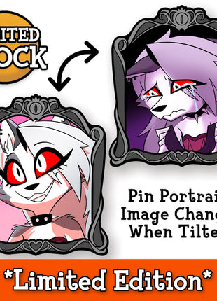 Loona Changing Portrait #3 - Lenticular Pin *LAST CHANCE*