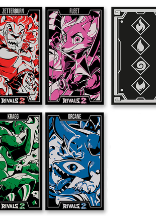 Rivals of Aether 2 Collectible Metal Cards - Series 1 - Wave 1