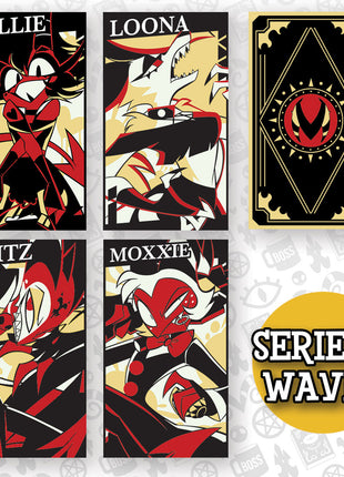 Helluva Boss Collectible Metal Cards - Series 2 Wave 1 *LAST CHANCE*