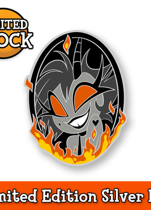 Millie Fiery Portrait - Enamel Pin *LAST CHANCE*