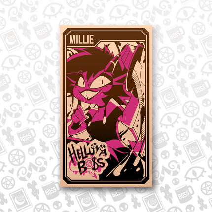 Helluva Boss Collectible Metal Cards - Series 1 Wave 1 - Rose Gold Variant