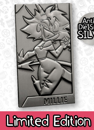Millie Silver Plated Metal Collectible Card