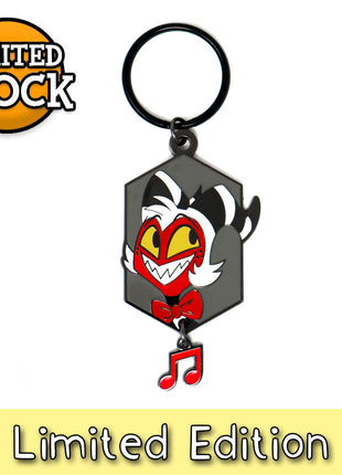 Moxxie Enamel Keychain With Charm *SALE*