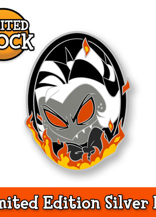 Moxxie Fiery Portrait - Enamel Pin *LAST CHANCE*