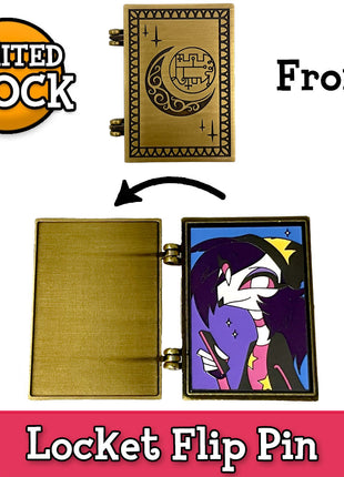 Octavia - Grimoire Flip Pin *SALE*