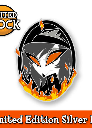 Octavia Fiery Portrait - Enamel Pin *LIMITED RUN*