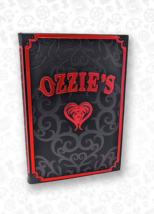 SKETCHBOOK - Black and Red Foil Ozzie's Notebook *LIMITED STOCK*