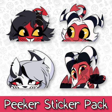 Helluva Boss Car Decal Pack 1 *LIMITED STOCK*