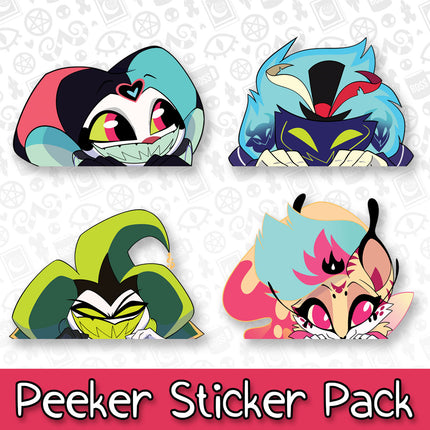 Helluva Boss Car Decal Pack 3 *LIMITED STOCK*
