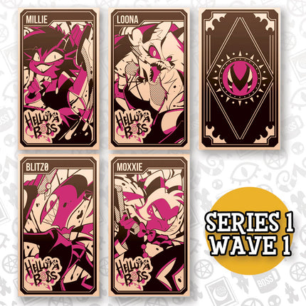 Helluva Boss Collectible Metal Cards - Series 1 Wave 1 - Rose Gold Variant