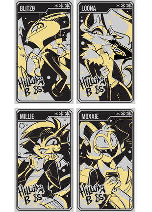 Helluva Boss Collectible Metal Cards - Winter 2024 - Wave 1 *LIMITED EDITION*