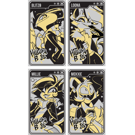 Helluva Boss Collectible Metal Cards - Winter 2024 - Wave 1 *LIMITED EDITION*