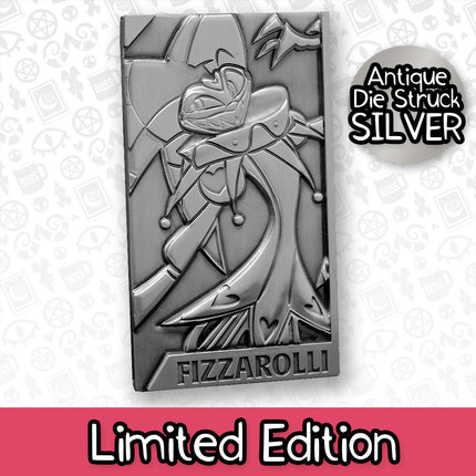 Fizzarolli Silver Plated Metal Collectible Card