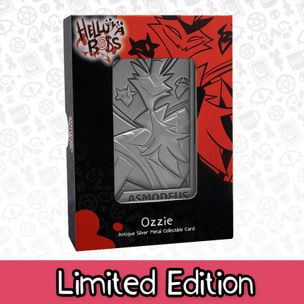 Ozzie Silver Plated Metal Collectible Card