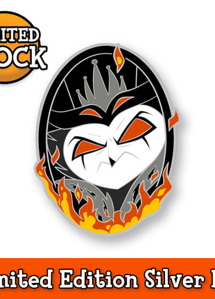Stolas Fiery Portrait - Enamel Pin *LAST CHANCE*