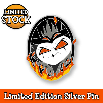 Stolas Fiery Portrait - Enamel Pin *LAST CHANCE*