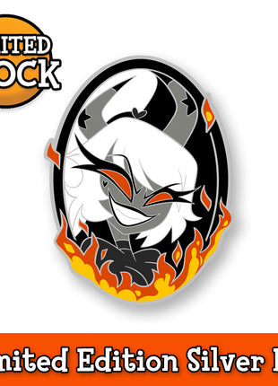 Verosika Fiery Portrait - Enamel Pin *LAST CHANCE*