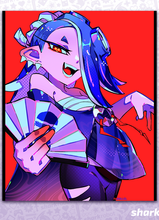 Cold Blooded Shark - Poster Print