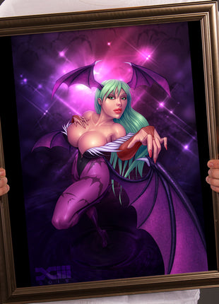She Stalks The Night - Poster Print