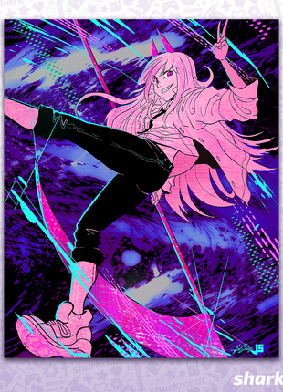 Neon Powah - Poster Print