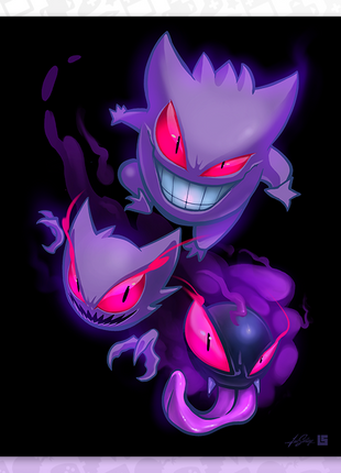 Ghost Evolutions - Poster Print